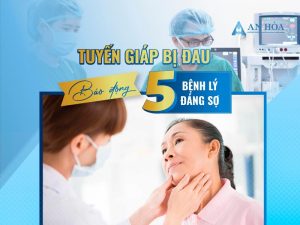 Tuyến giáp bị đau