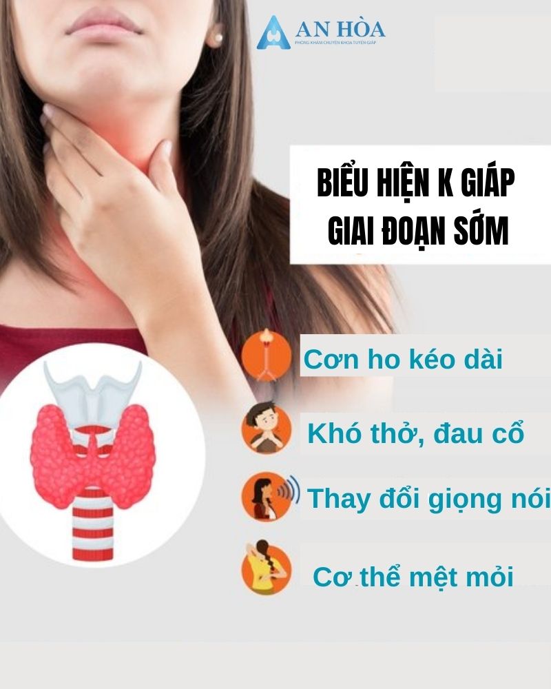 Biểu hiện ung thư tuyến giáp